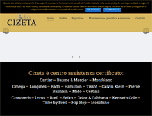 Tablet Screenshot of cizetapadova.com